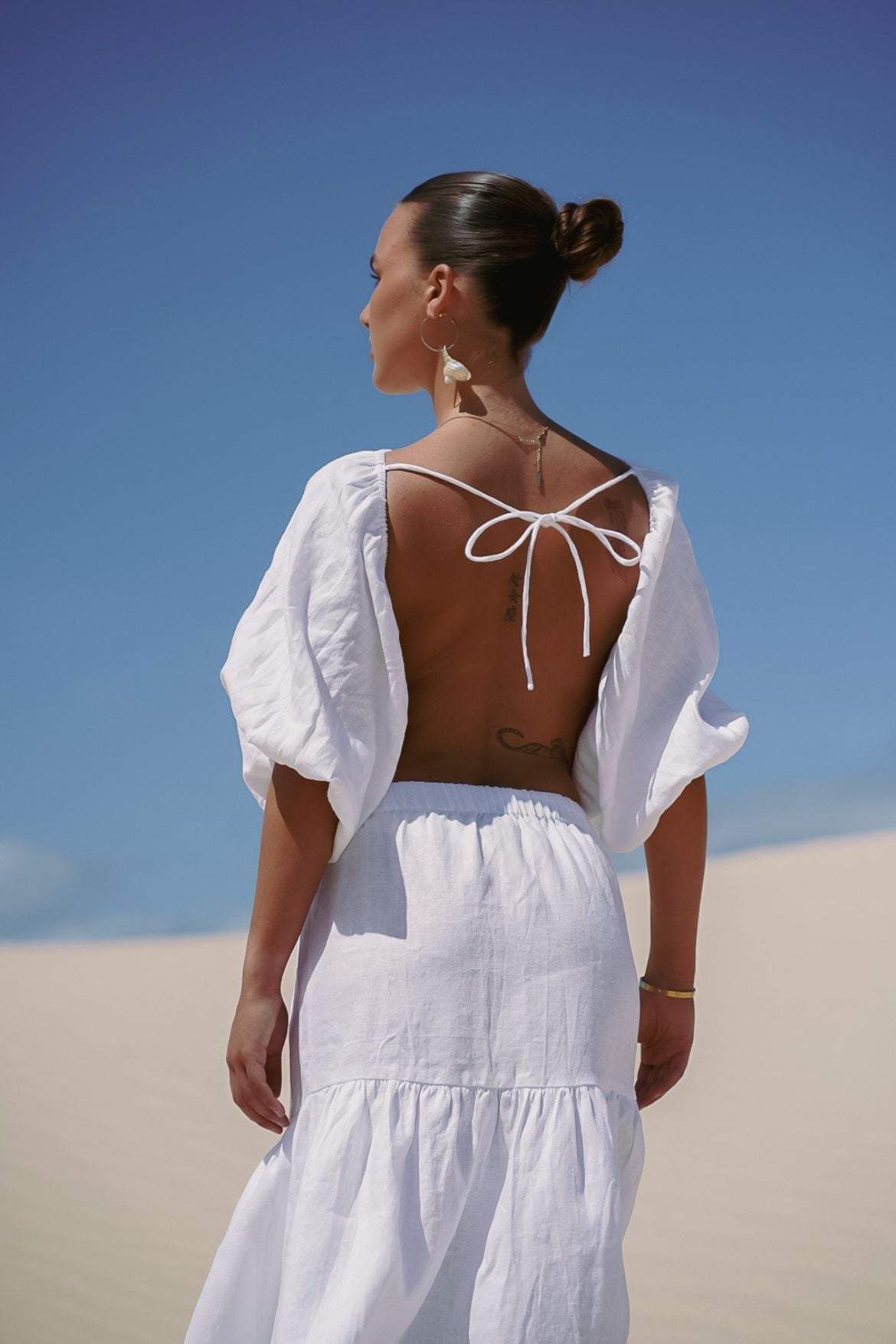 ZEPHYR SKIRT ~ white