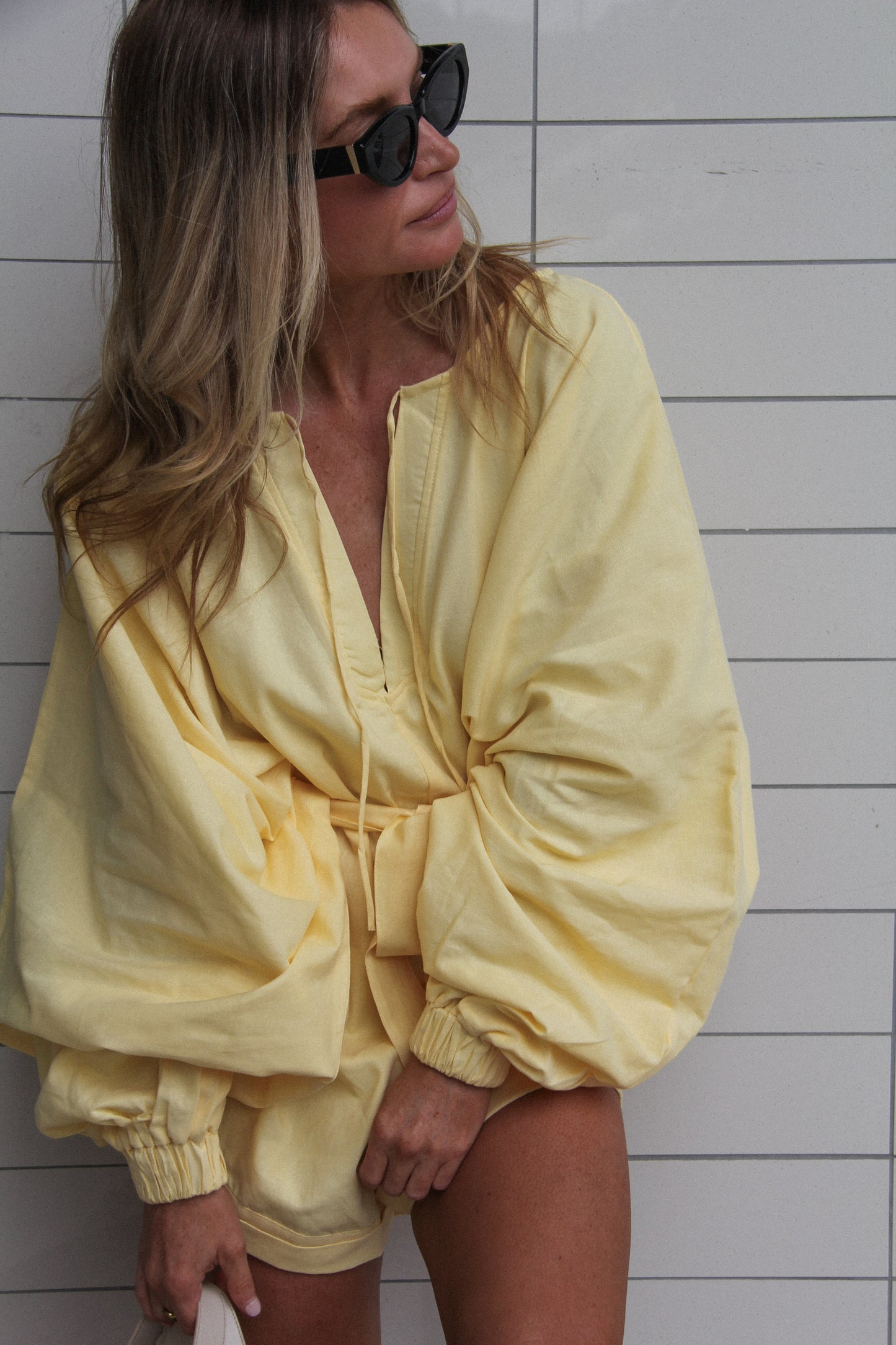 KEROS ROMPER ~ lemon