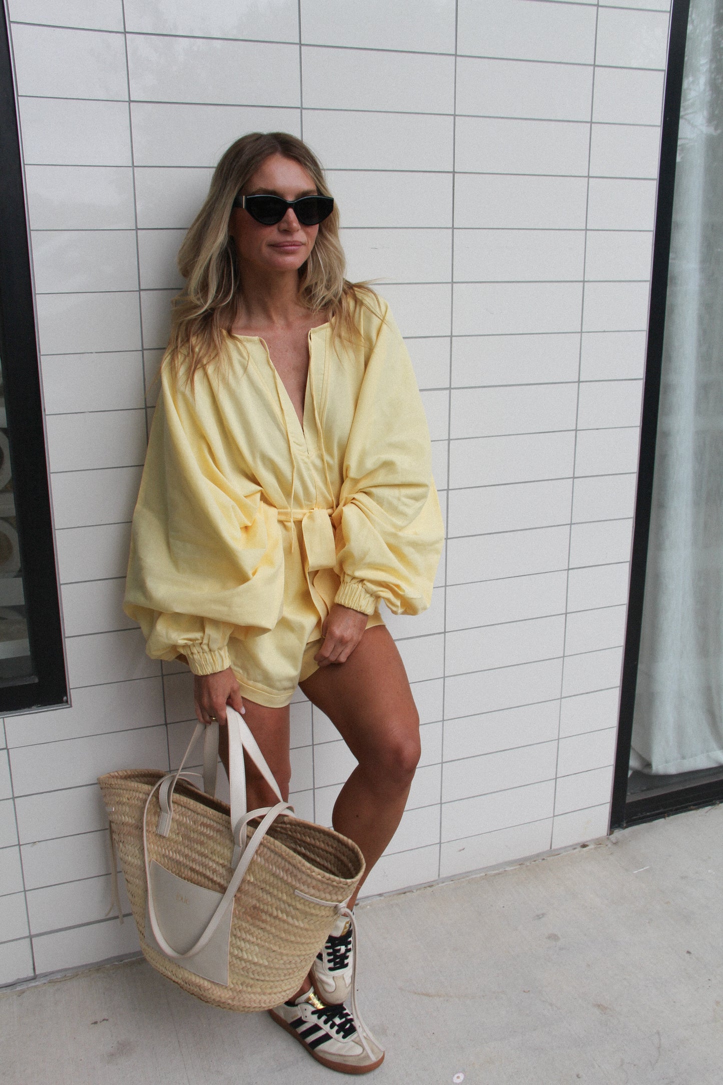KEROS ROMPER ~ lemon