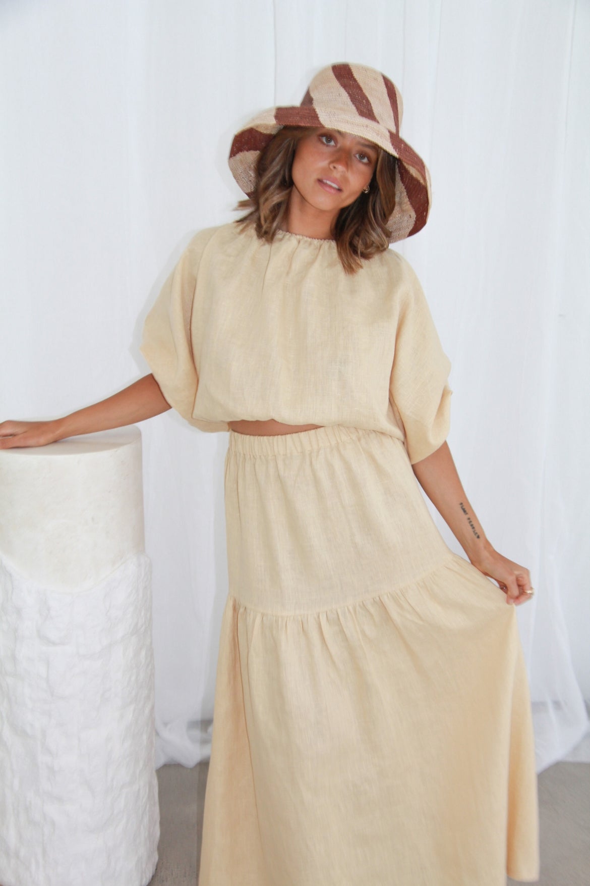 ZEPHYR SKIRT - sand