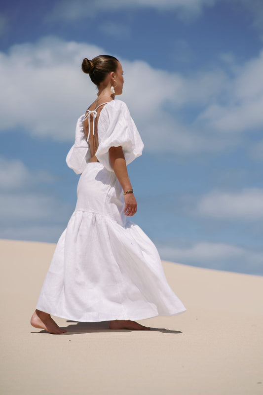 ZEPHYR SKIRT - white