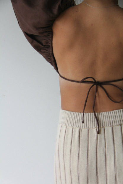 KEA TOP - CHOCOLATE