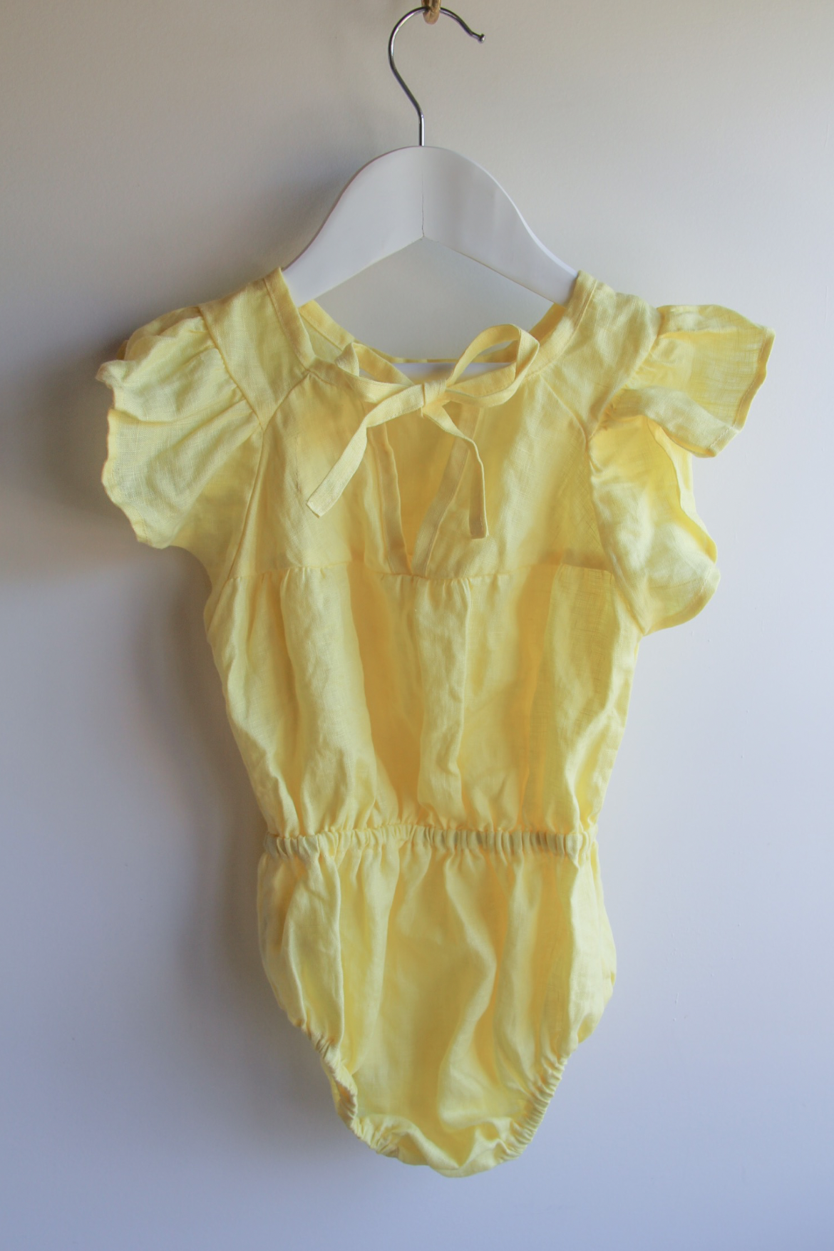 Harper Romper ~ lemon