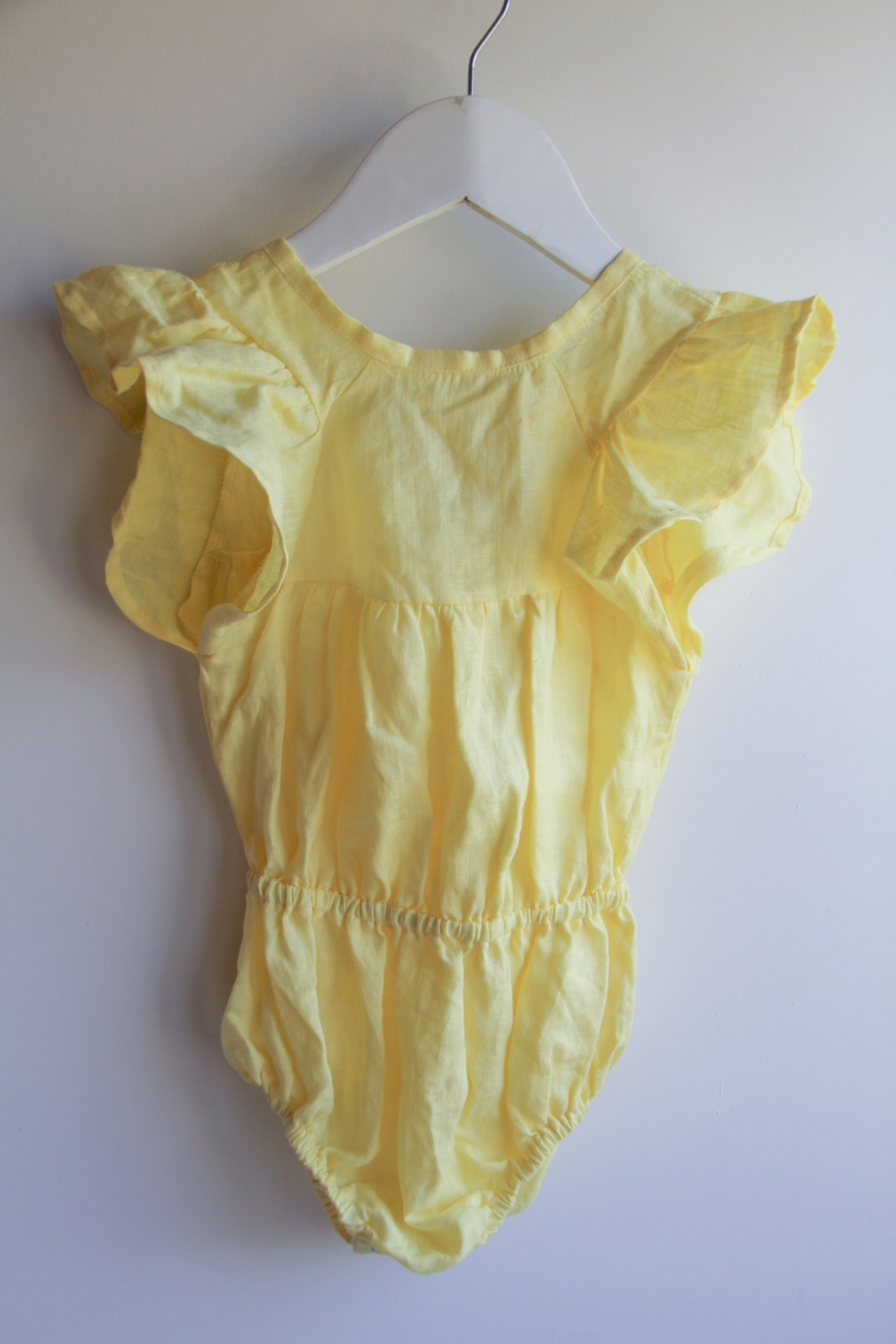 Harper Romper ~ lemon